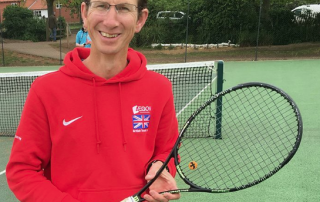 Jon Mansfield, Head Coach at Woodbridge Tennis Club in Suffolk