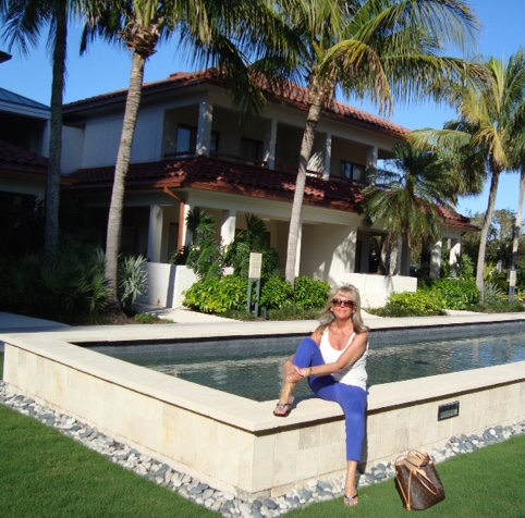 Woodbridge Tennis Club member Joanna Slingo