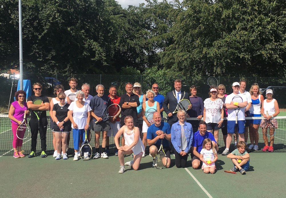Dick McDonald Tournament June 2018 at Woodbridge Tennis Club
