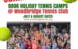 Woodbridge Tennis Club Summer Holiday Tennis Camps
