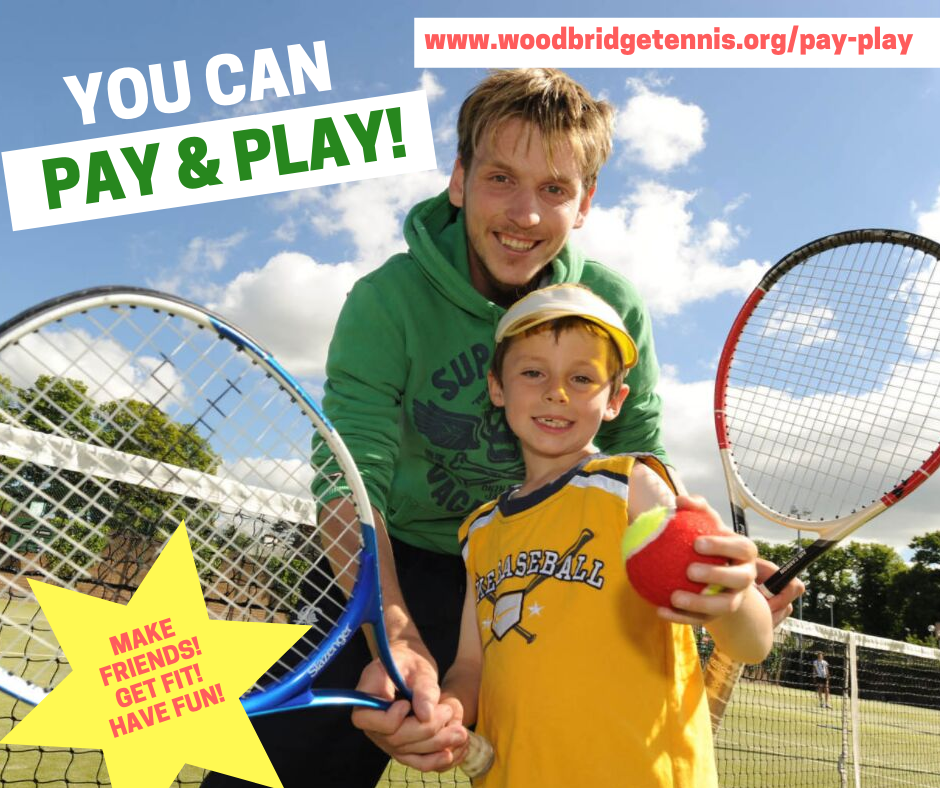 Pay and Play at Woodbridge Tennis Club