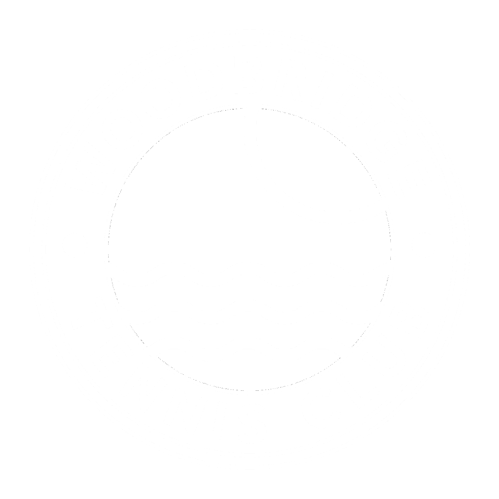 Woodbridge Tennis Club White Logo